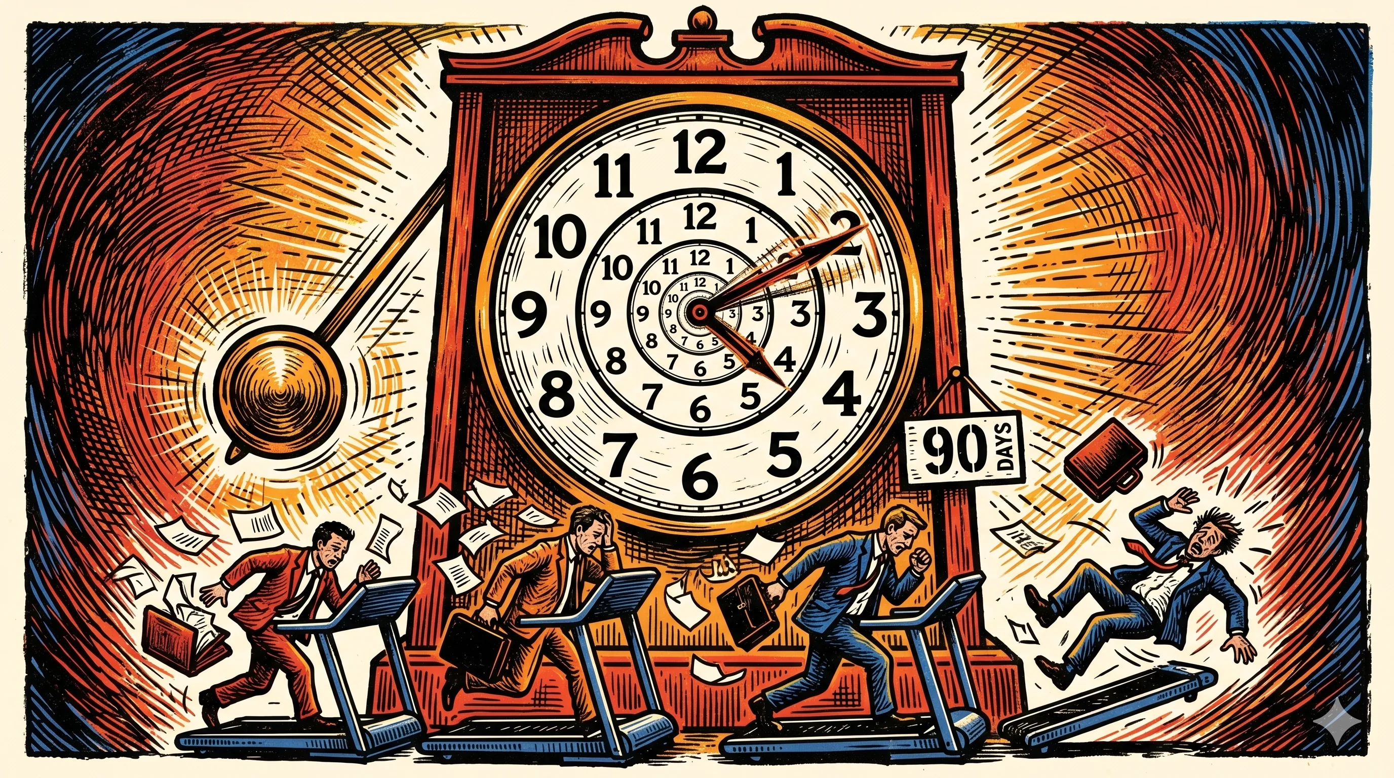 The clock